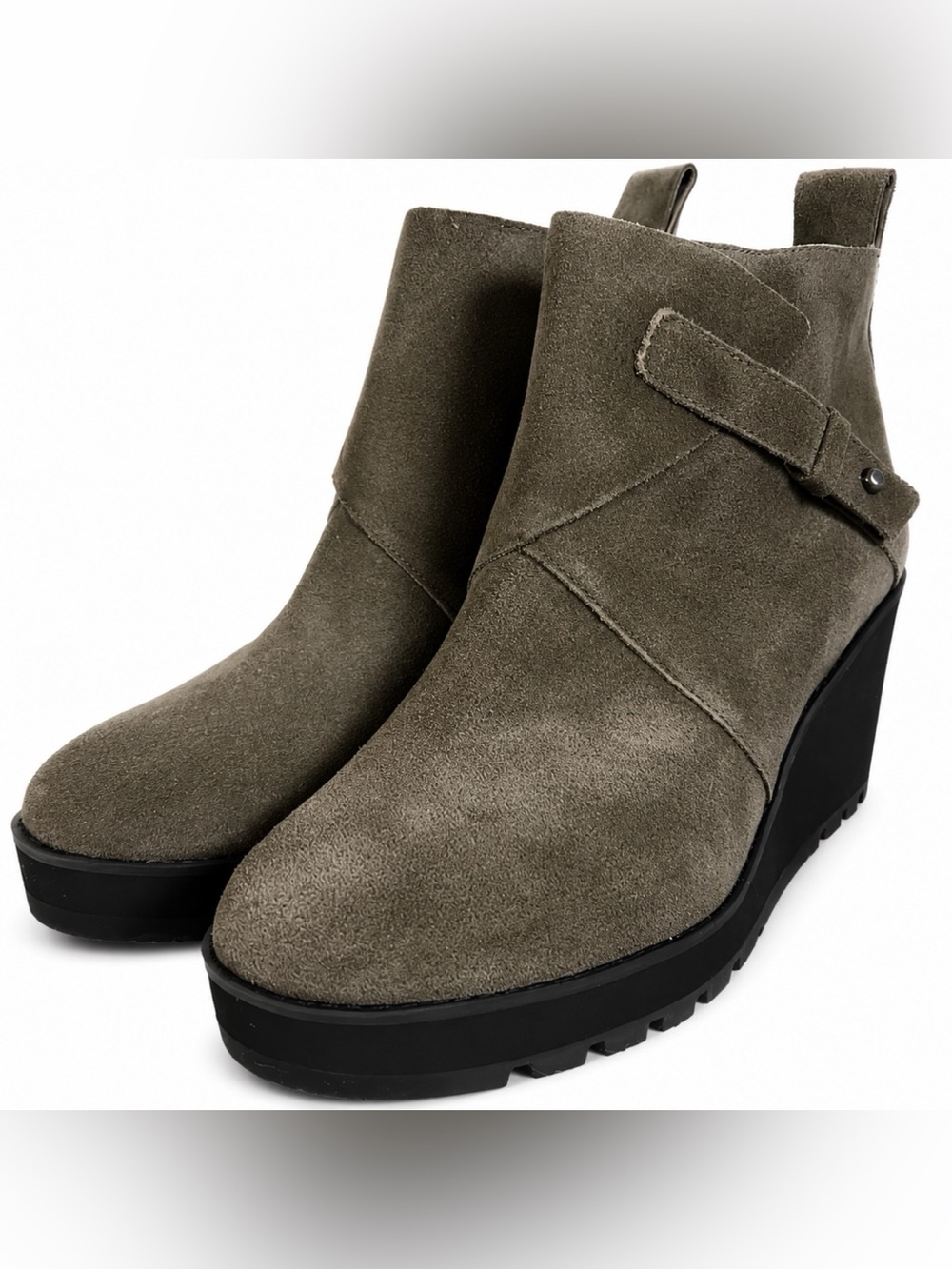 Eileen Fisher Tinker Wedge Boots Booties 11
